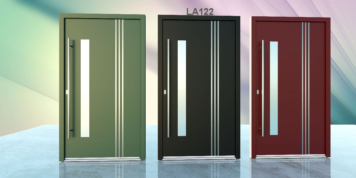 Aluminium Haustüren LA122 Welthaus Haustüren LA122